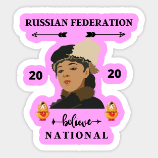 Russia 2020 Sticker